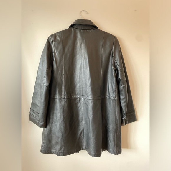 Jones New York 100% Genuine Leather Jacket - Picture 8 of 8